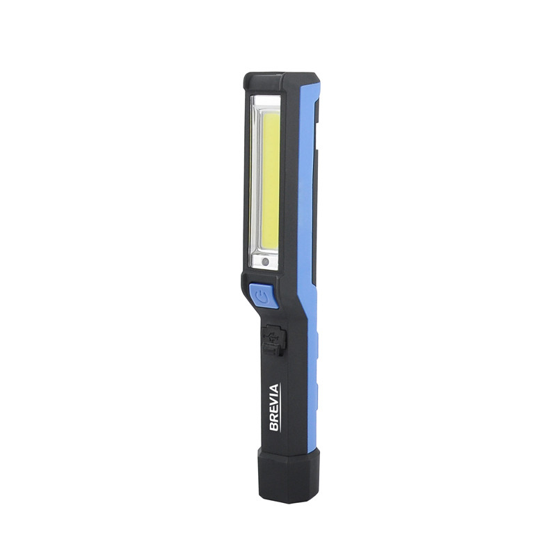 Фонарь инспекционный Brevia LED Pen Light 2W COB+1W LED 150lm 900mAh microUSB Львов - изображение 2