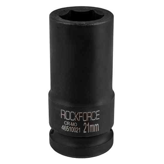 Головка ударна глибока 3/4" 6гр. 21мм ROCKFORCE RF-46510021 Одеса