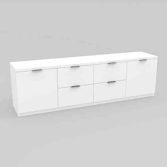 Тумба TV №6, Білий, 2000/420/600 Львів