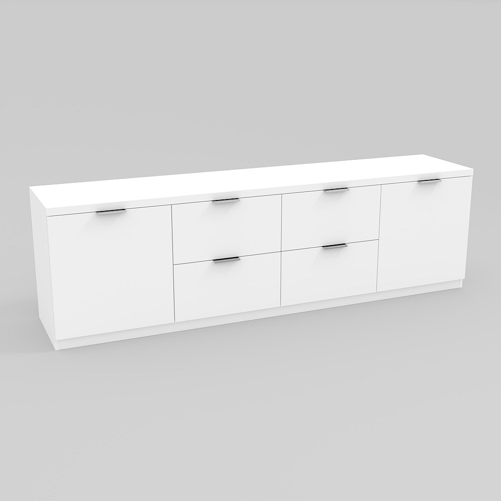 Тумба TV №6, Білий, 2000/420/600 Львів - фото 1