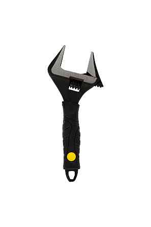 Ключ розвідний MASTERTOOL 150 мм 0-35 мм тонкі губки CrV рукоятка з TPR накладкою 76-0321 Коломыя