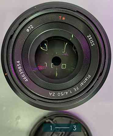 Объектив: SONY ZA 50mm. 1.4 Planar Харьков