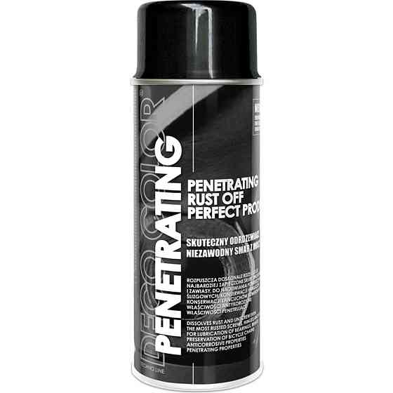 Мастило проникаюче і засіб для видалення іржі з MoS2 в аерозолі "PENETRATING" 400мл DecoColor Вінниця