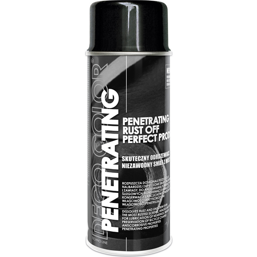 Мастило проникаюче і засіб для видалення іржі з MoS2 в аерозолі "PENETRATING" 400мл DecoColor Вінниця - фото 1