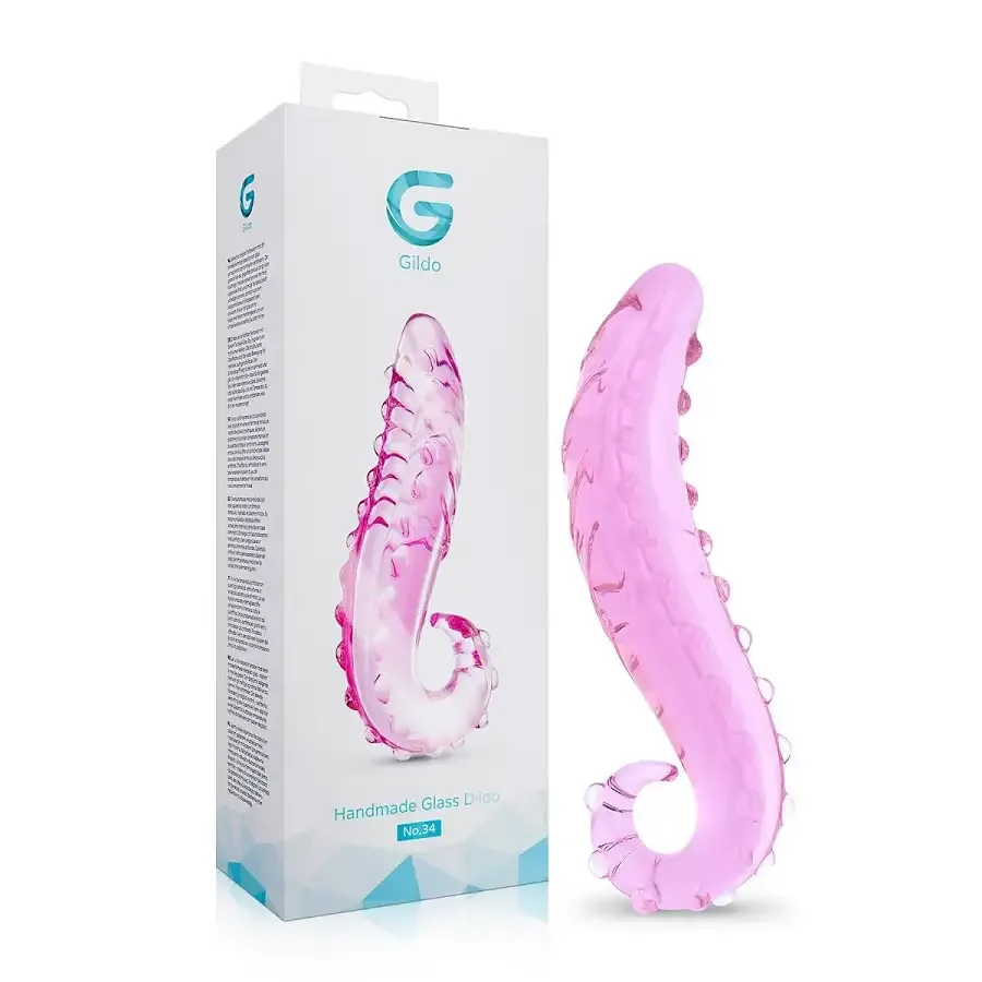 Стеклянный фаллоимитатор в форме щупальца Gildo No. 34 Tentacle Glass Dildo Львов - изображение 8