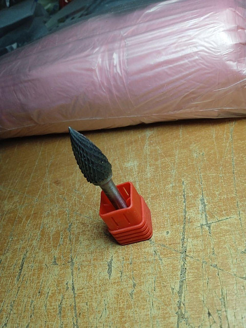 Борфреза тип G 10×20×6 мм — твердосплавна шарошка по металу для дриля та гравера Харків - фото 3