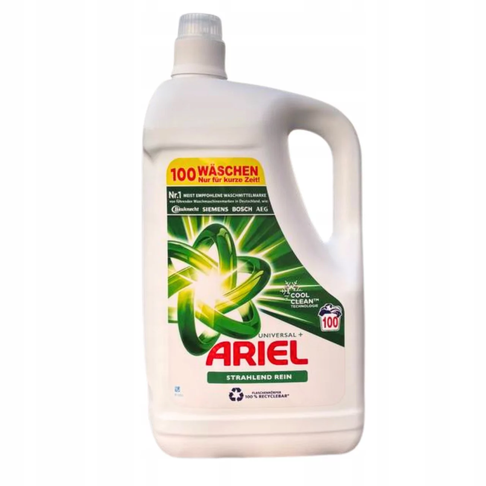 Ariel Universal + гель для белого 100пр жидкость для стирки универсальная+ стирок 5 л Киев - изображение 1