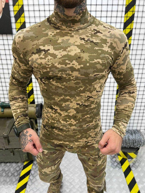 Мужской Гольф пиксель без флиса Л Одесса - изображение 1