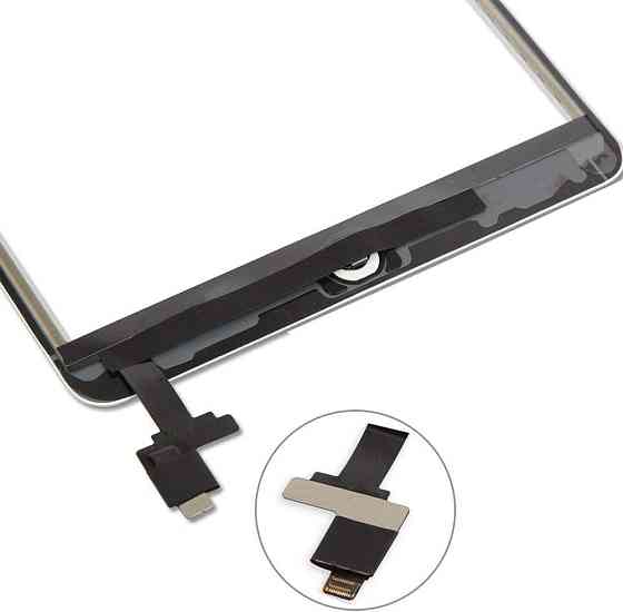 Замена экрана для iPad Mini 1/iPad Mini 2, блок сенсорного дисплея с дигитайзером сенсорного экрана, с кнопкой Home Киев