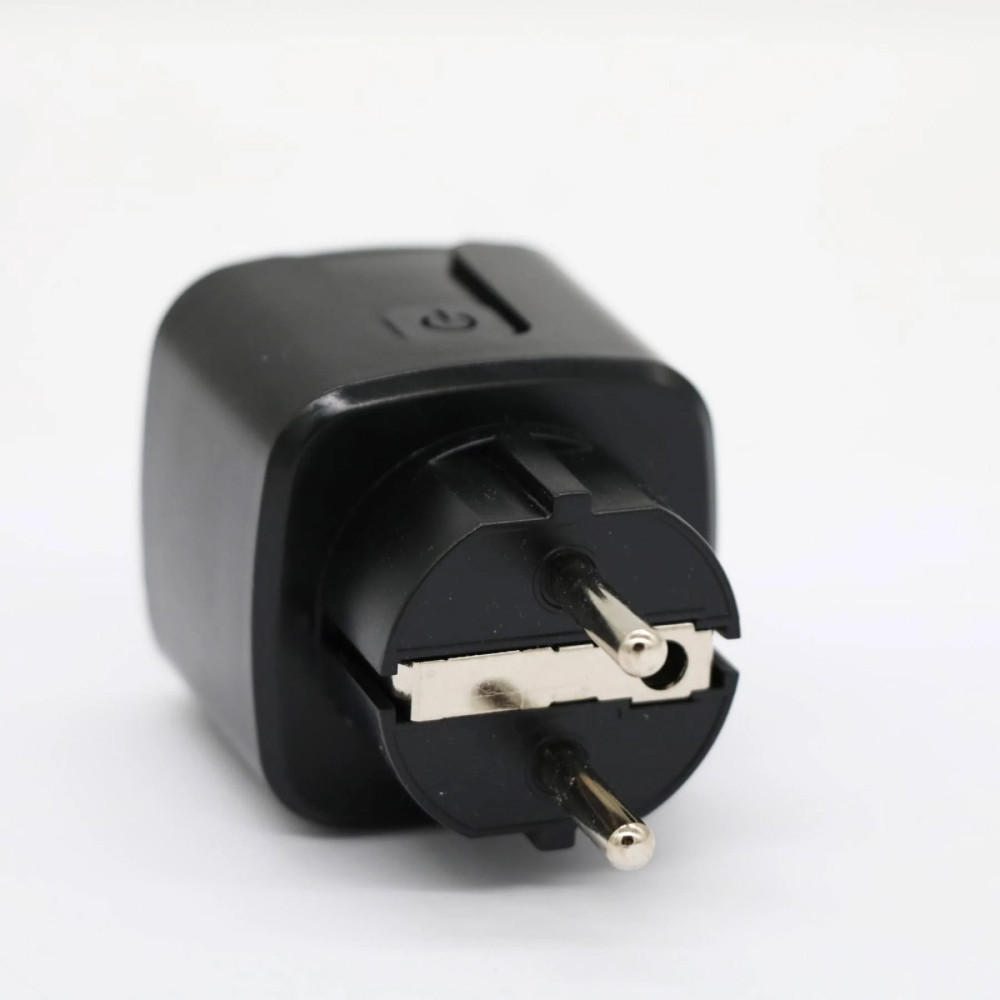 Розумна розетка WiFi з лічильником електроенергії 20А, Tuya Smart 4400Вт, Чорна / Розетка для моніторингу енергії Київ - фото 8