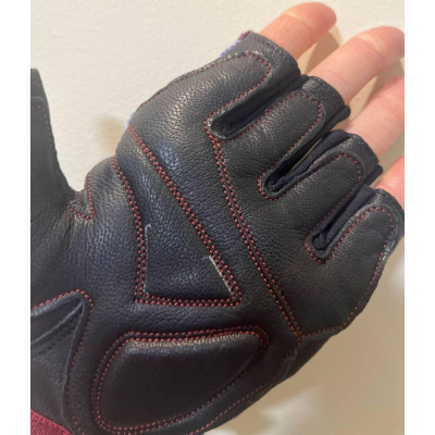 Рукавички для фітнесу MadMax MFG-911 Nine-eleven Black/perpito L (MFG-911-PEP_L) Вінниця - фото 7