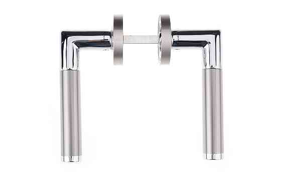 Ручка Linea Cali, модель KARINA Матовый никель/хром Киев