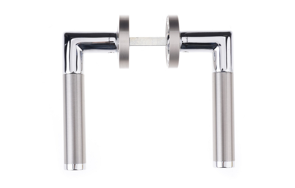 Ручка Linea Cali, модель KARINA Матовый никель/хром Киев - изображение 3