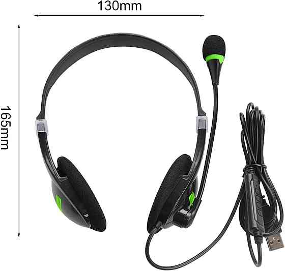 Провідна телефонна гарнітура навушники USB Луцк