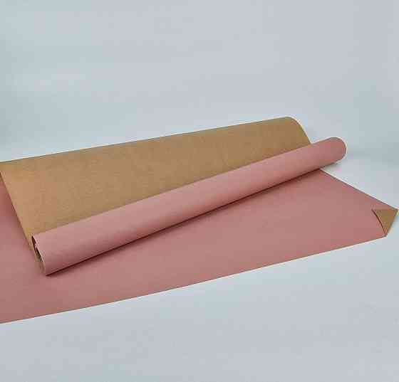 Рулон 8 м папір подарунковий тонований (36) для квітів (h660) No6 Світло-рожевий (1 шт.) Харків