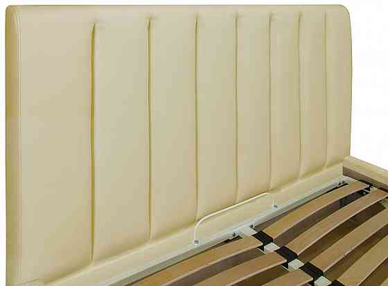 Ліжко Двоспальне Sanam Comfort 160 х 200 см Fly 2207 A1 З підйомним механізмом та нішою для білизни Бежевий Дніпро