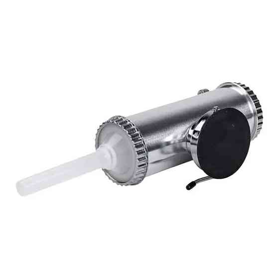 Yiwu Шприц для ковбаси ручний 8×25 см горизонтальний ковбасний шприц 1,5 л для фаршу 3 насадки Киев