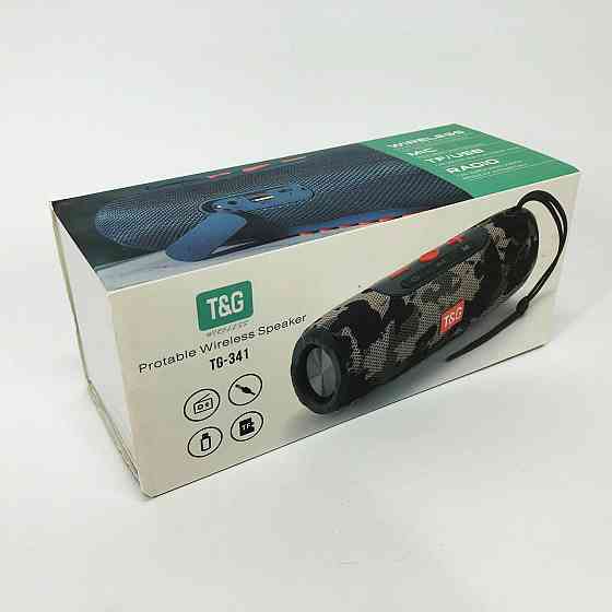 Портативна акустична bluetooth колонка TG341, Колонка портативна з радіо блютус акумуляторна JL-85 Івано-Франківськ