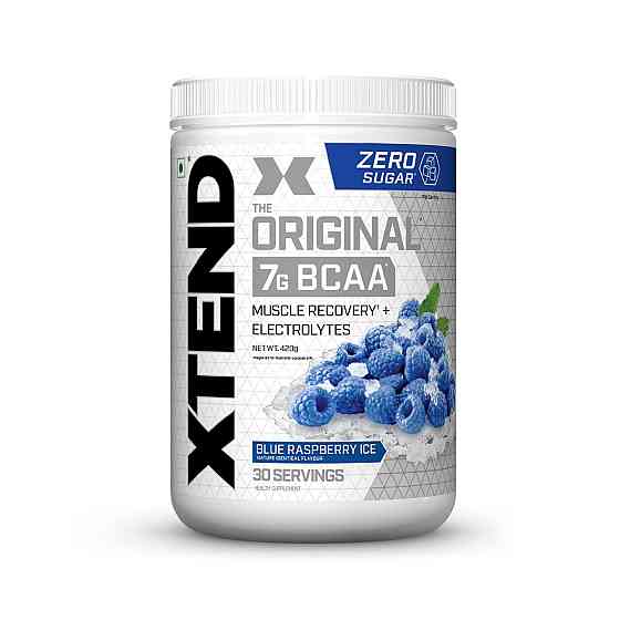 Амінокислотний комплекс Scivation Xtend Original BCAA 420 g (Blue Raspberry) EU Луцьк