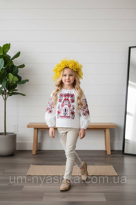 Мотанка Біла вишиванка Мотанка 128-146 Кривий Ріг - фото 2