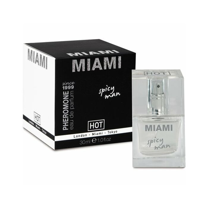 Мужские духи с феромонами HOT Pheromone Perfume MIAMI men 30 ml Sex Aura Киев - изображение 1