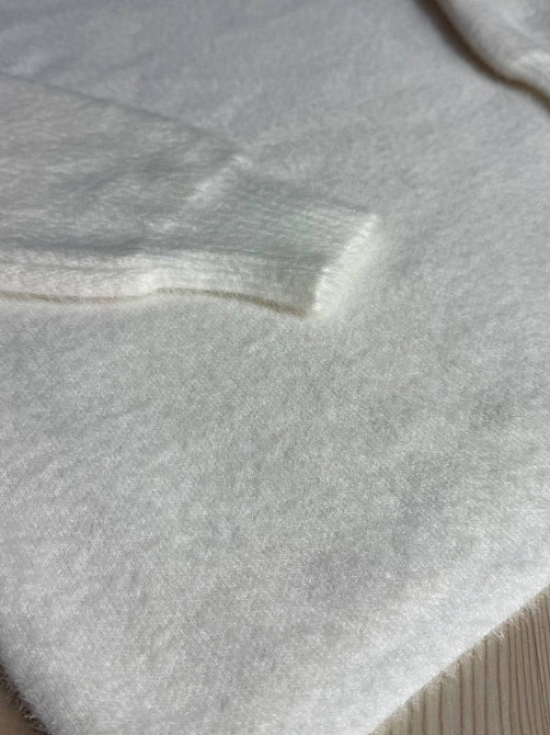 Светр жіночий Fancy Matinee 5977 ангора базовий, білий, one size Київ - фото 4