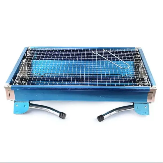 Переносной мангал с решеткой для шашлыка и гриля GP-4274 48*33*29cm Коломыя