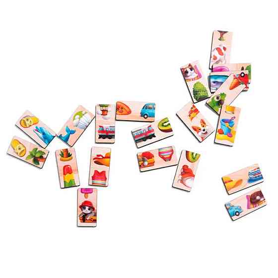 Дерев'яне доміно "Половинки" (ПСД266) PSD266 Вінниця