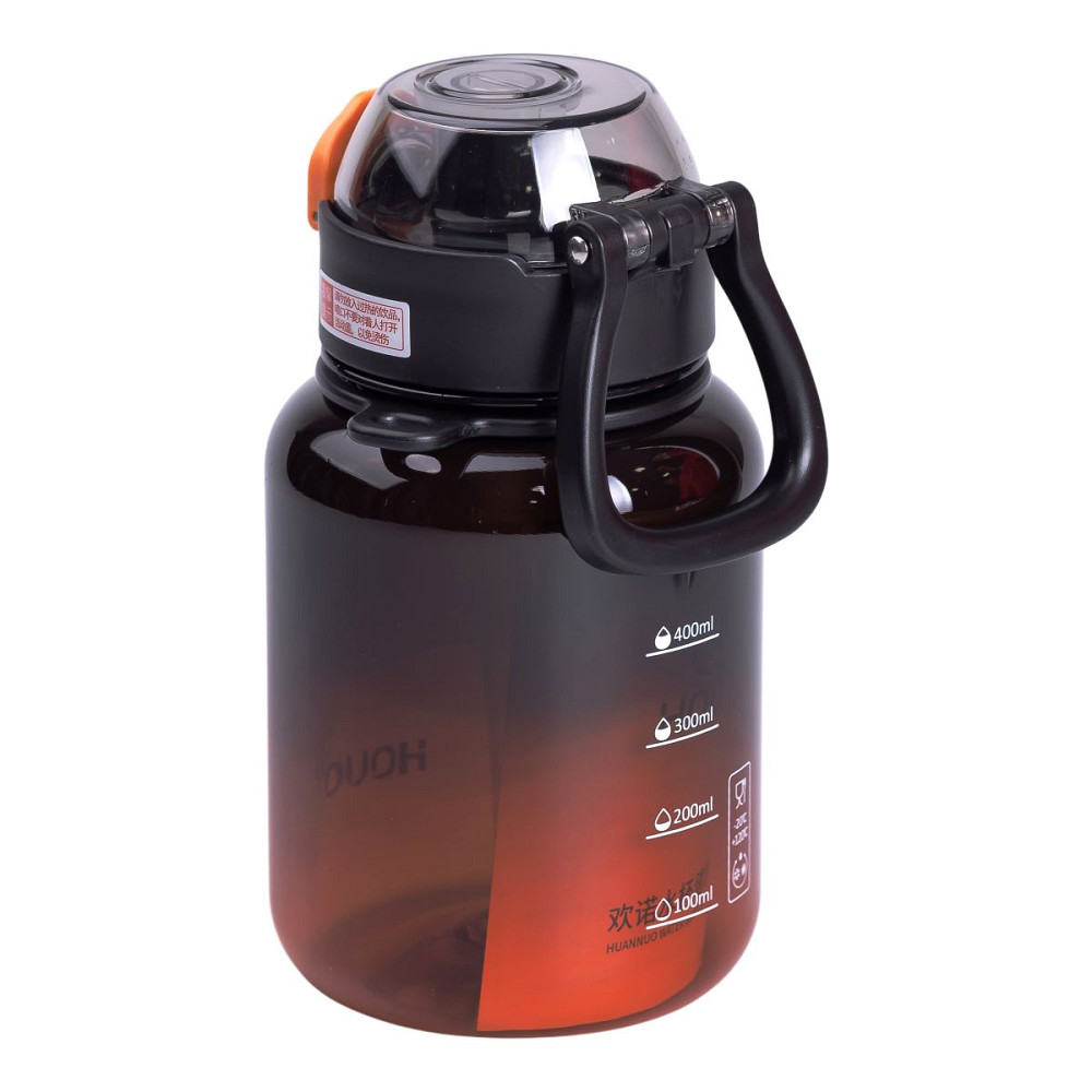 Yiwu Пляшка для води багаторазова 700 мл пляшечка з трубочкою для спорту та школи 16.5 см Синя Киев - изображение 3