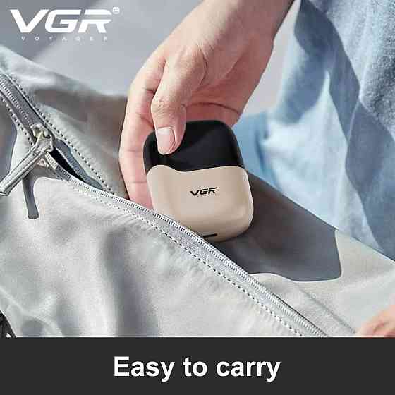 Бритвы электрические VGR, Бритва профессиональная для бритья, Электробритва для густой бороды WT-63 Львов