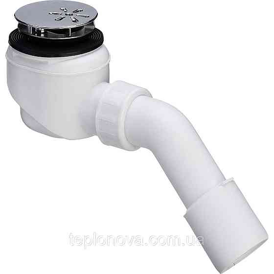 Сифон для душ кабіни Domoplex VIEGA Ø 70 з метал. решіткою 364755 Чернівці