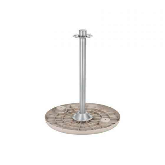 Набір круглий стіл зі стійкою 75201-03, колір Ivory Київ