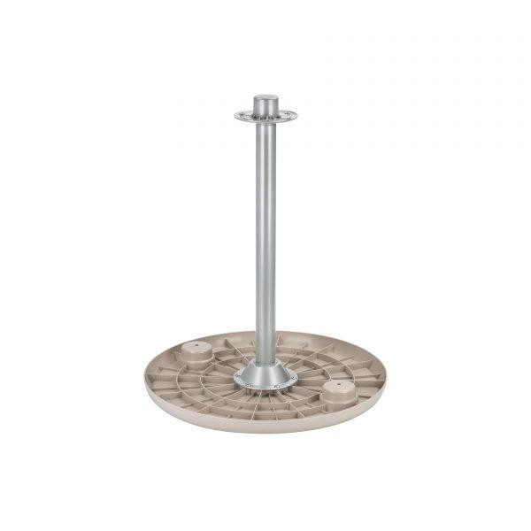 Набір круглий стіл зі стійкою 75201-03, колір Ivory Черкаси - фото 3