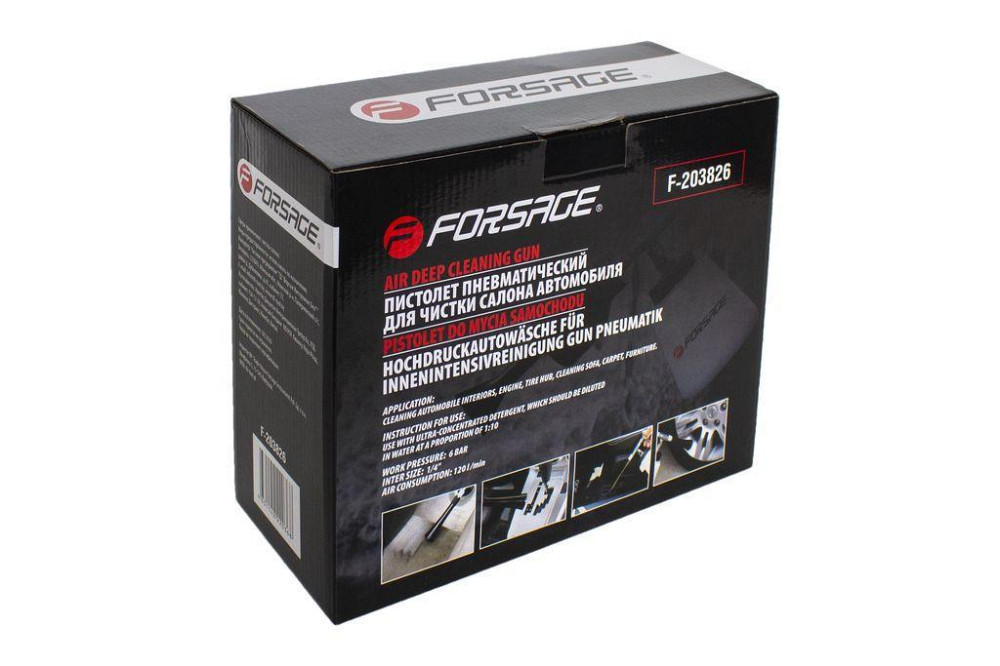 Пистолет пневматический ''Tornado''для химчистки салона а/м (емкость 1л ,6 bar, расход воздуха 120 л/мин) Одесса - изображение 3