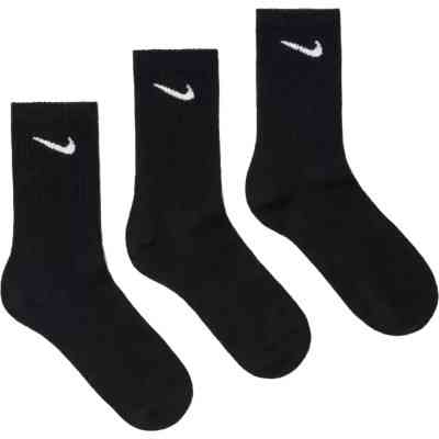 Носки Nike U NK EVERYDAY LTWT CREW 3PR SX7676-010 46-50 3 пари Чорні (888407237218) Винница