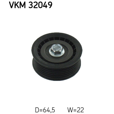 Ролик натягувача ременя SKF VKM 32049 Вінниця - фото 1