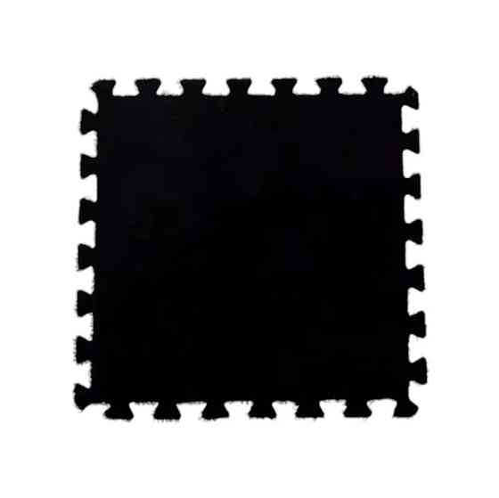 Пазл коврик 120x150см мягкий плюшевый термоковер,20 пазлов теплый пол, термоковрик для дома, в детскую один цвет Каменец-Подольский