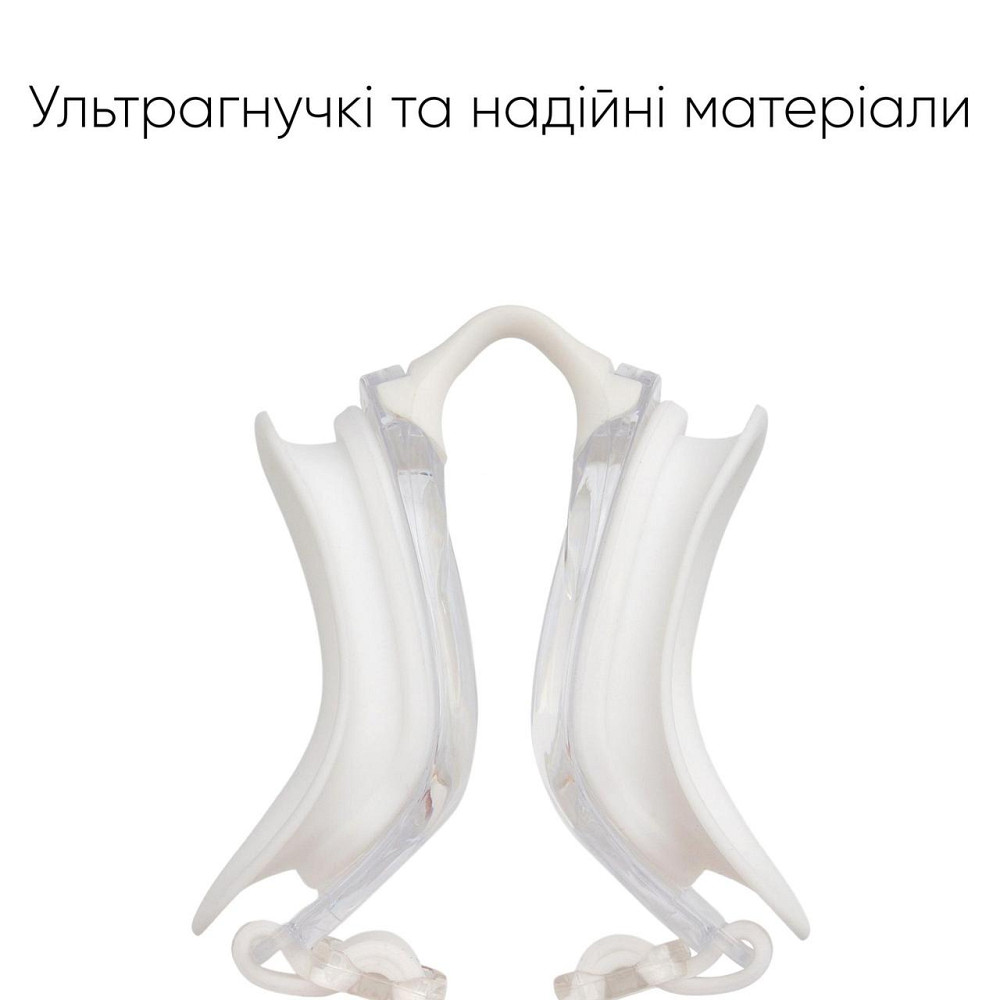 Підліткові (дорослі) Окуляри для плавання Renvo Mira JR Anti-fog Білий OSFM (2SG230-03) Київ - фото 3