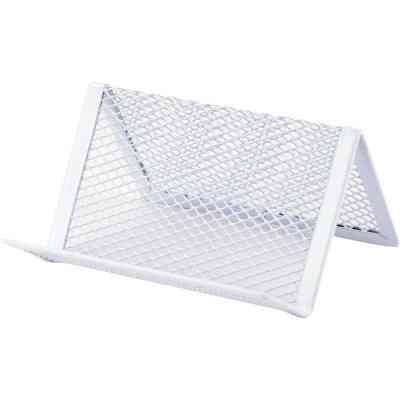 Подставка для визиток Axent металлическая 95x80x60 мм белая (2114-21-A) Винница