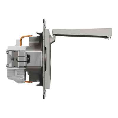 Розетка Schneider Electric ASFORA з кришкою, бронза (EPH3100169) Вінниця