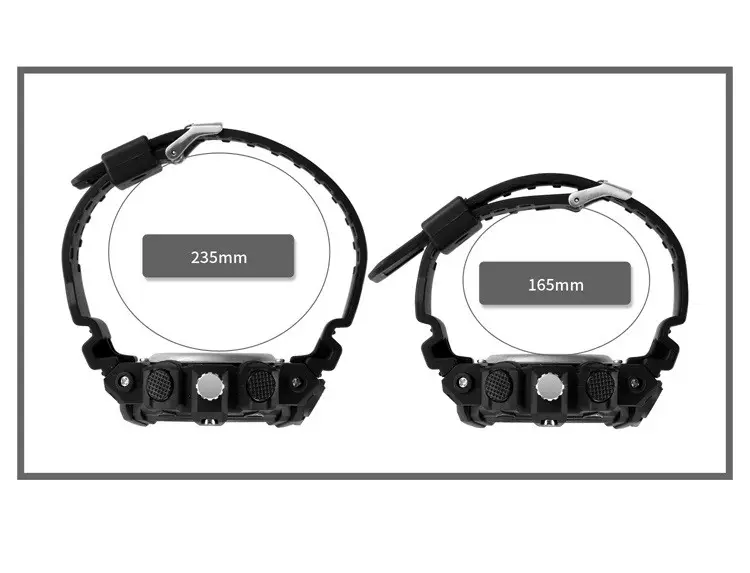 Часы мужские наручные спортивные Skmei 2225 с комбинированным циферблатом (Черный с черным) Киев - изображение 7