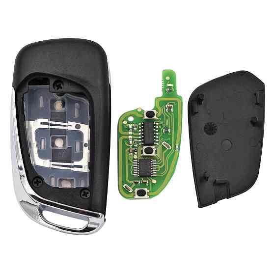 Выкидной ключ Peugeot с чипом и 3 кнопками Киев