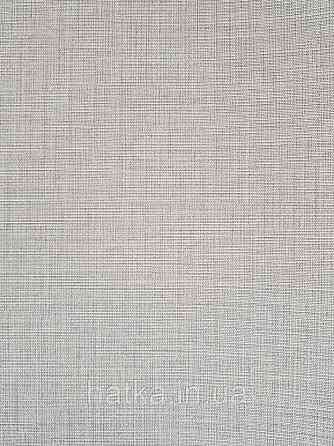Обои виниловые на флизелине AdaWall Beta1.06х10  метровые однотонные под ткань под лен светло серые 1110-2 Киев