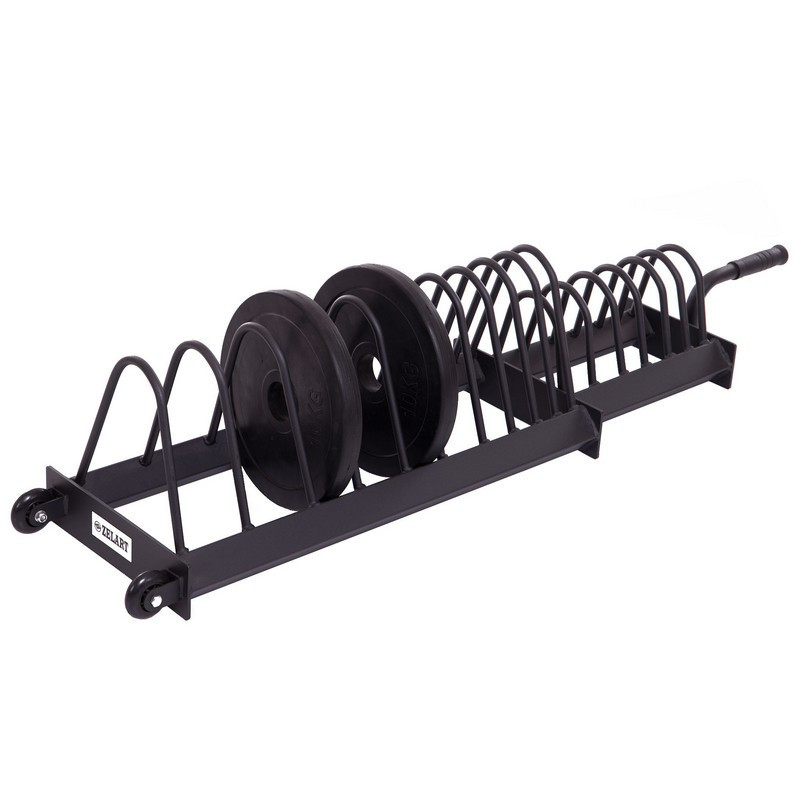 Стійка для млинців (дисків) горизонтальна 136 см Zelart-2271 Київ - фото 10