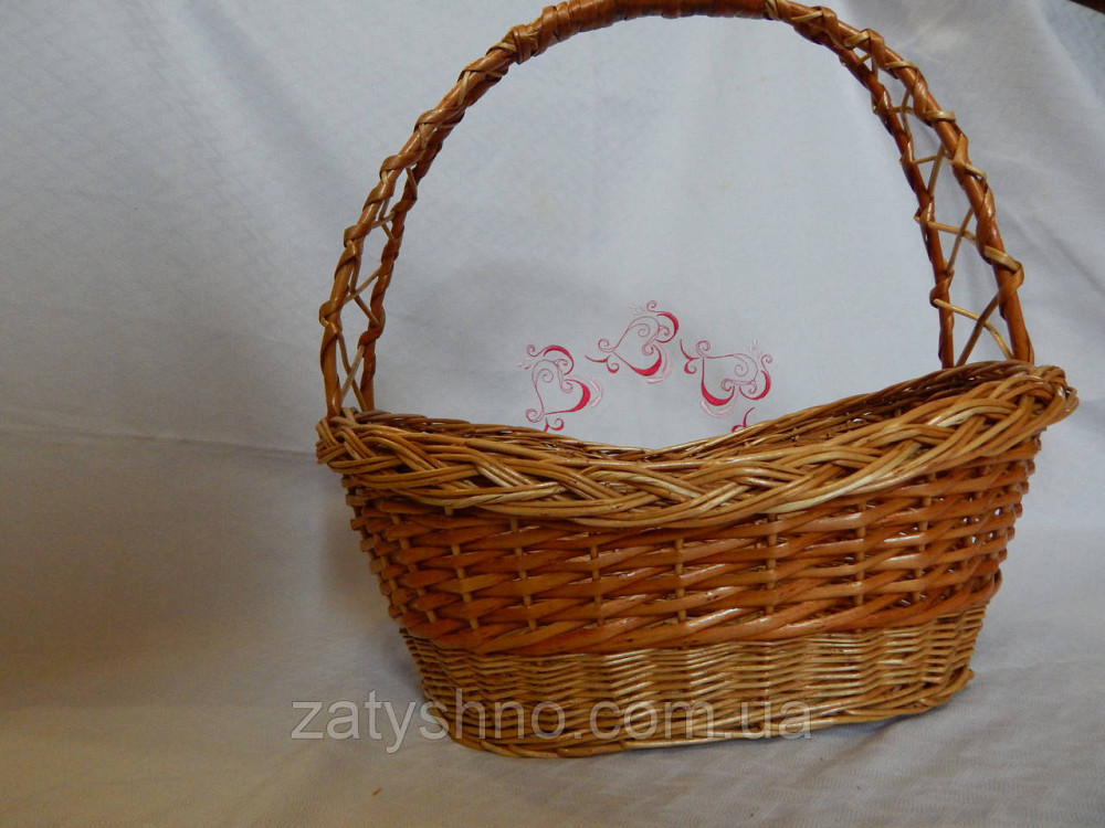 Корзина из лозы для подарков Киев - изображение 4