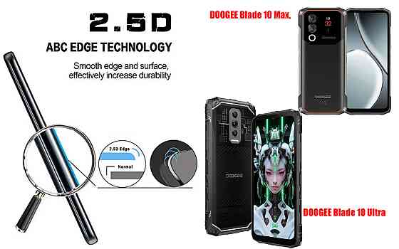 Защитное стекло ArmorGlass для DOOGEE Blade 10 Max, Blade 10 Ultra – устойчивое к царапинам и ударам Киев