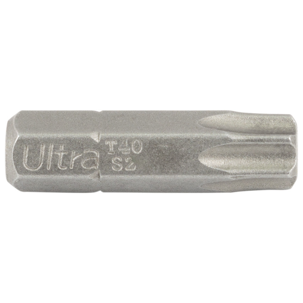 Біти TORX 40×25мм 1⁄4" 10 шт S2 (блістер) ULTRA (4015412) Київ - фото 3