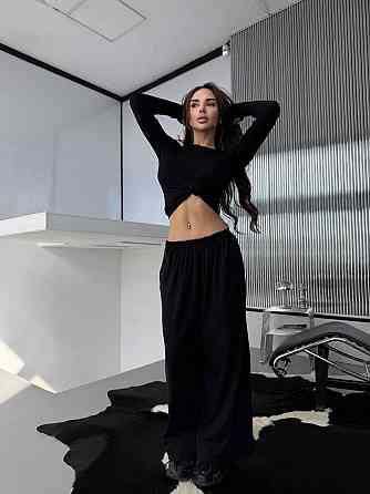 Женский прогулочный костюм двойка трикотаж термо Одесса