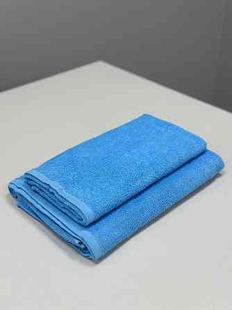 Полотенце однотонное Ideal Textile 70х140 см 400 г/м2 (56860923) Блакитний 1 шт Черновцы