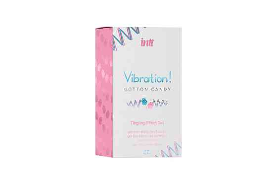 Жидкий вибратор Intt Vibration COTTON CANDY NEW 15 ml Sex Aura Киев
